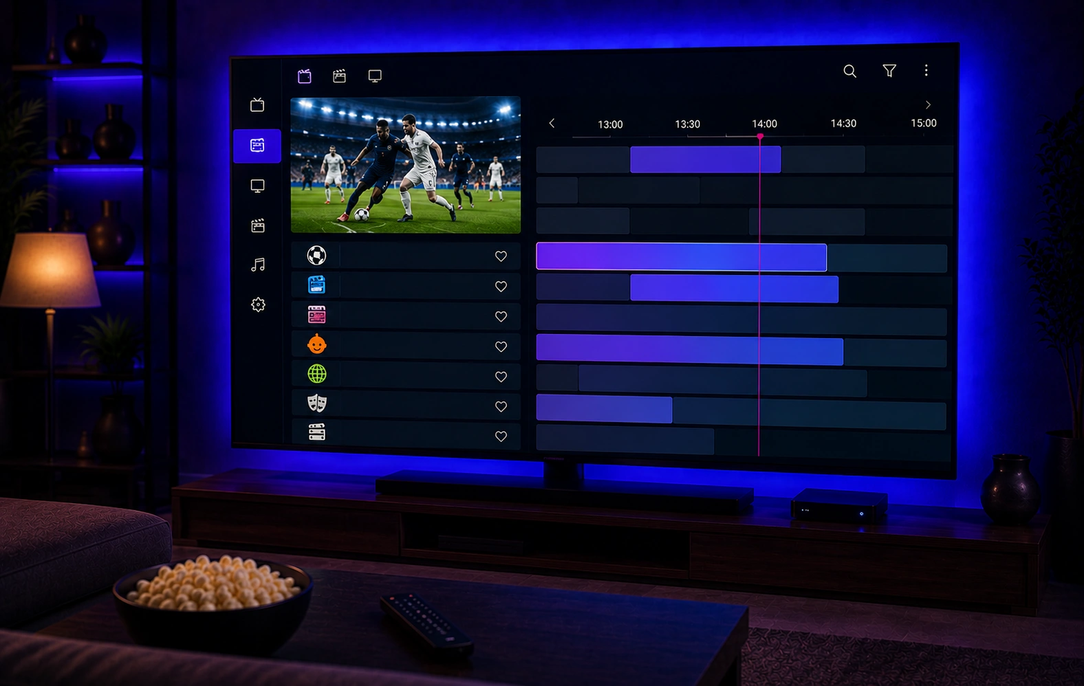 IPTV Smarters Pro EPG TV Guide