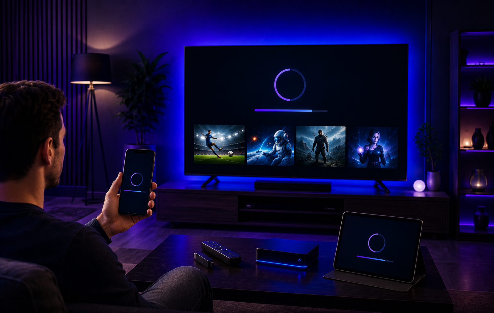 IPTV App Installation auf Smart TV und Fire TV Stick