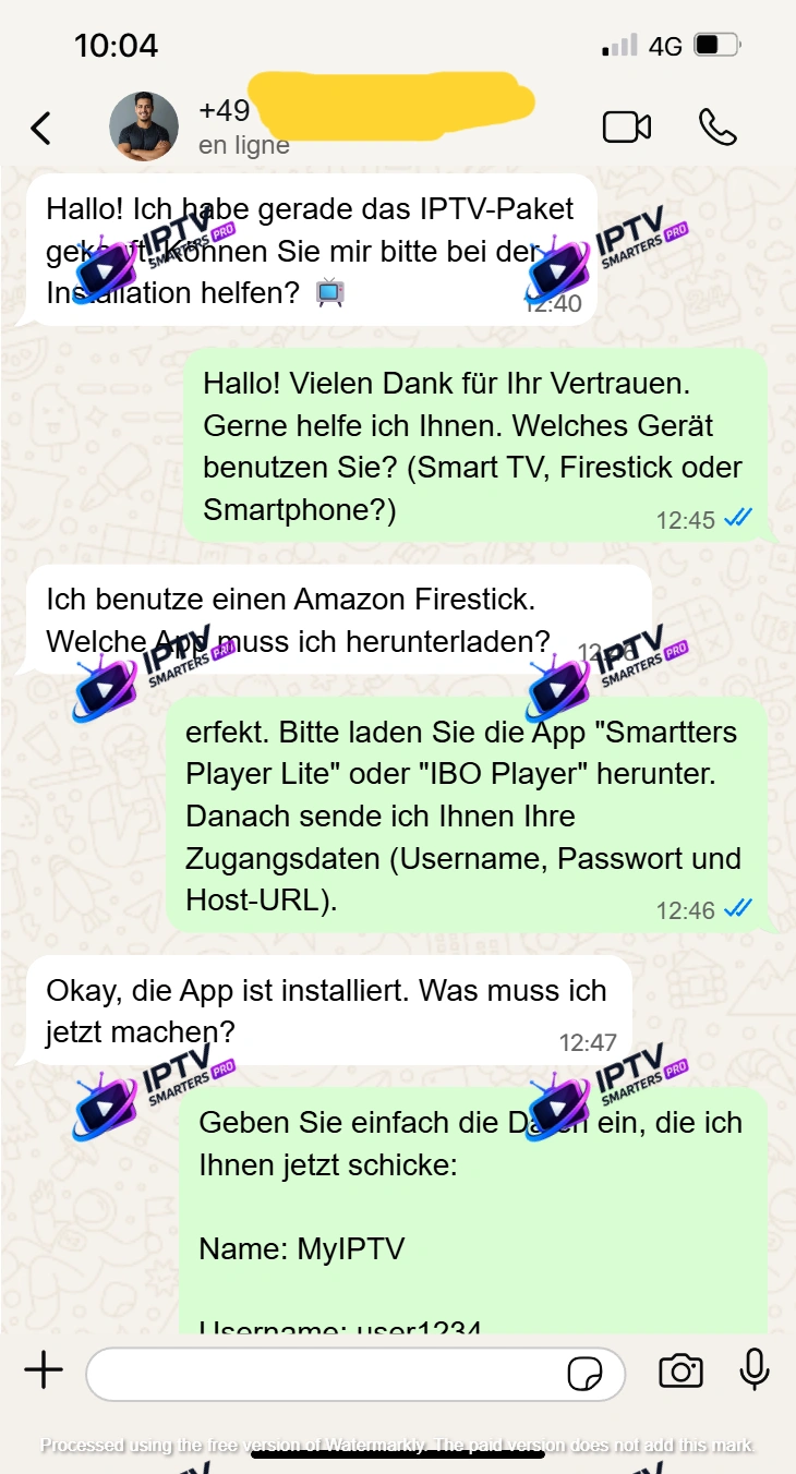 WhatsApp IPTV Smarters Pro Fire TV Stick Setup Hilfe